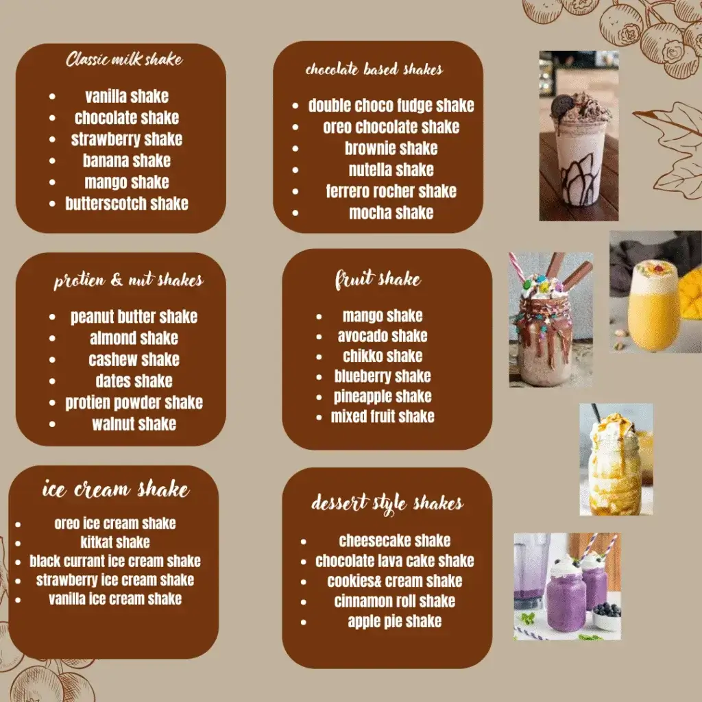 best shakes in kottakkal healthy shake in a glass topped with fresh fruit